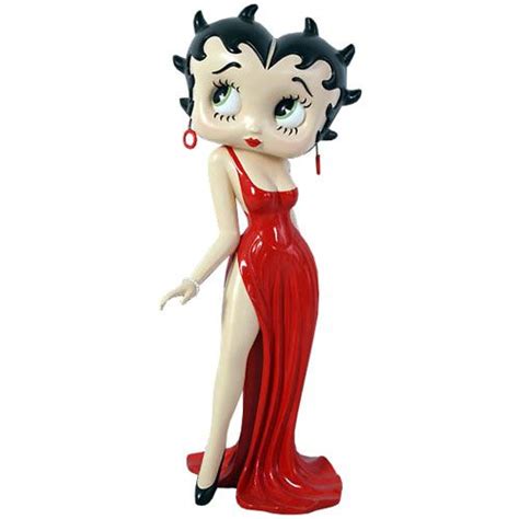 Betty Boop Full Dress Red 5ft Jolina Products