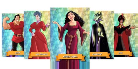 Disney Collect By Topps Villains Week D23