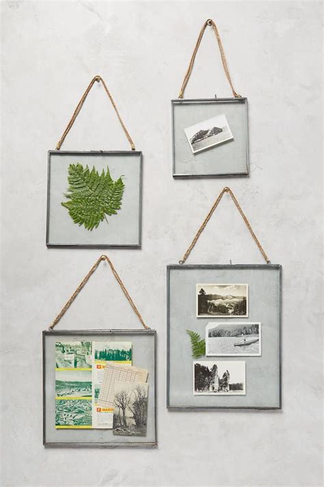 Anthropologie Viteri Hanging Frame By In Grey Size M Hanging Frames