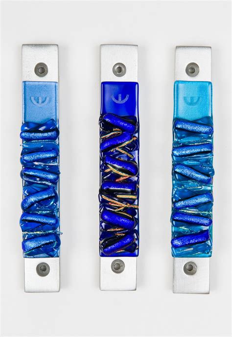 Cool Tone Woven Mezuzah By Alicia Kelemen This Mezuzah Is Crafted With