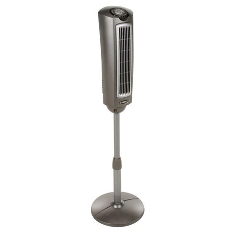 Lasko 52 In Space Saving Pedestal Fan With Remote Control 2535 The