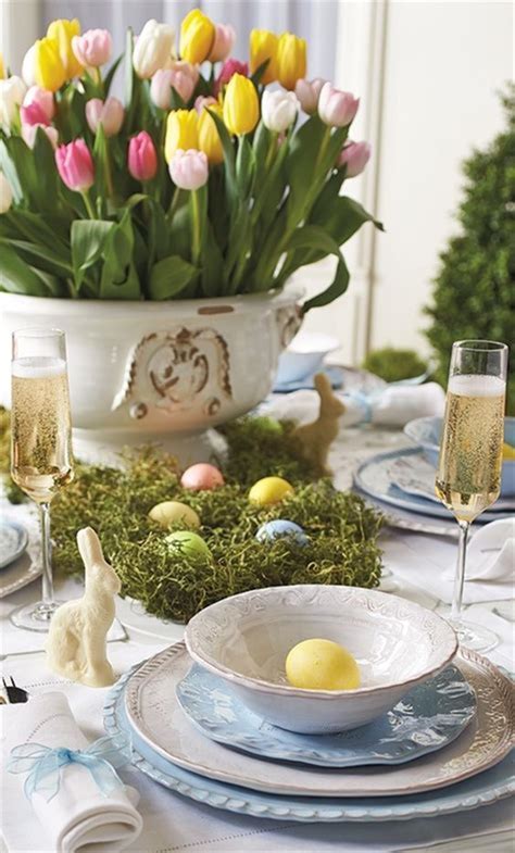 40 Beautiful Diy Easter Table Decorating Ideas For Spring 2019 5