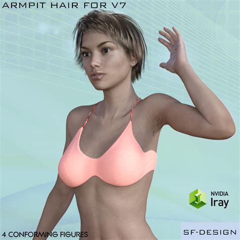 Armpit Hair For V7 Daz3d下载站