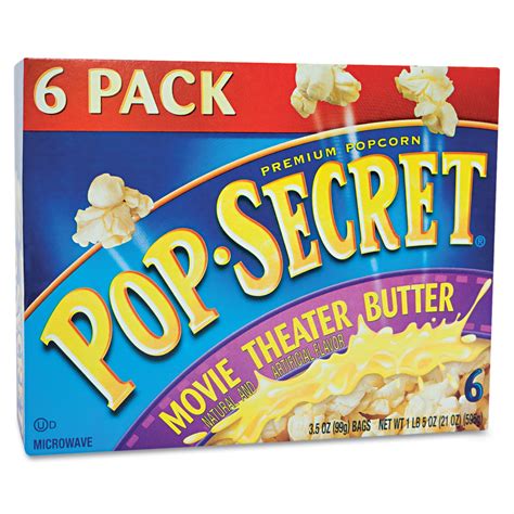 Essendant Inc Pop Secret Popcorn Food Popcrn Mvthtrbtr 6bx Walmart Canada