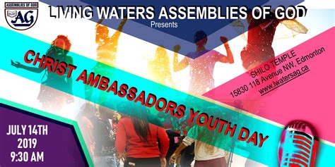 Youth Ministry Living Waters Assemblies Of God
