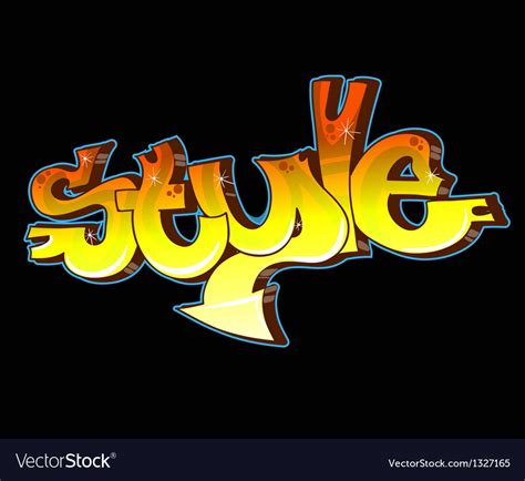 Graffiti Urban Art Royalty Free Vector Image Vectorstock