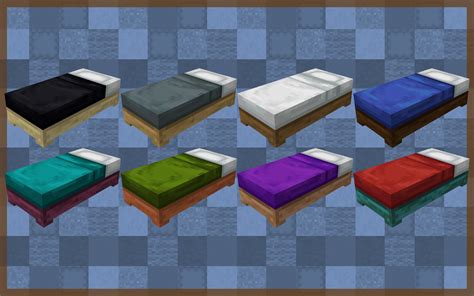 Decorative Beds Optifine Minecraft Texture Pack