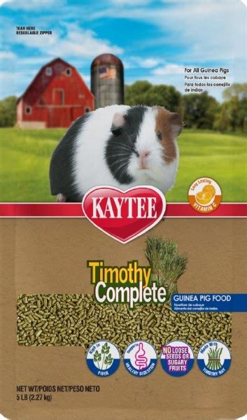 Kaytee Timothy Hay Complete Guinea Pig Food 5lb Pet Store Dog Food