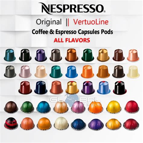 Details About Nespresso Original Vertuoline Capsules Pods Coffee