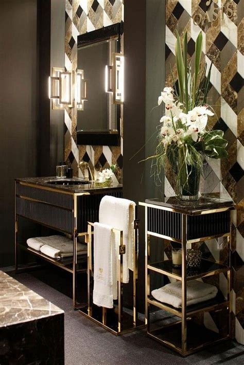 Dream Bathrooms Luxury Modern 57 Gold Bathroom Decor Art Deco