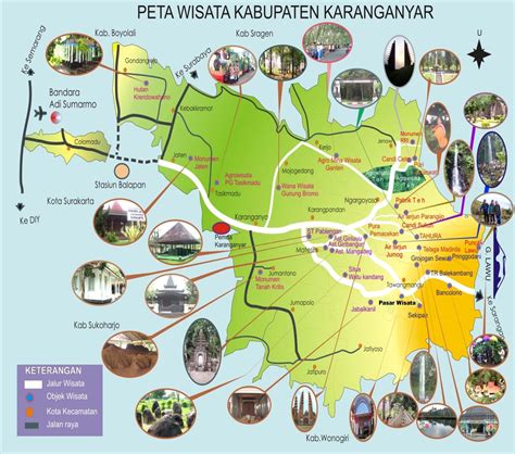 Vhandojourneys Peta Wisata Surakarta Jogjakarta Karanganyar Dan Pacitan