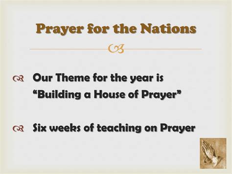 Ppt Prayer For The Nations Powerpoint Presentation Free Download