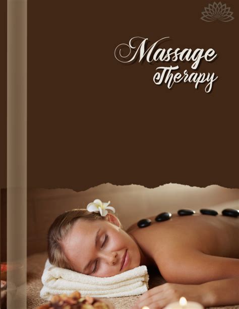 Massage Therapy Template Postermywall