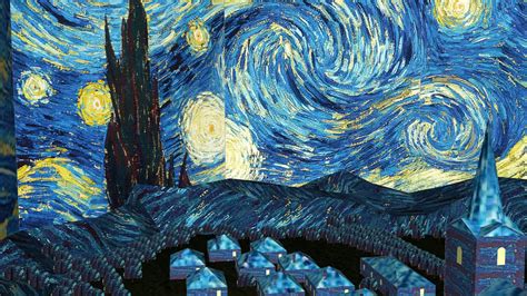 Van gogh's night sky is a field of roiling energy. Vincent Van Gogh's 'The Starry Night' in 3D | 3D Warehouse