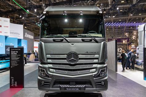Mercedes Benz Trucks Stellt Actros F Plus Vor