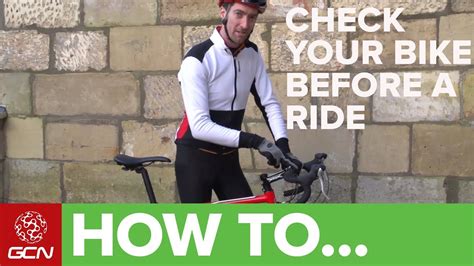 How To Check Your Bike Before You Ride Pre Ride And Weekly Checks Youtube