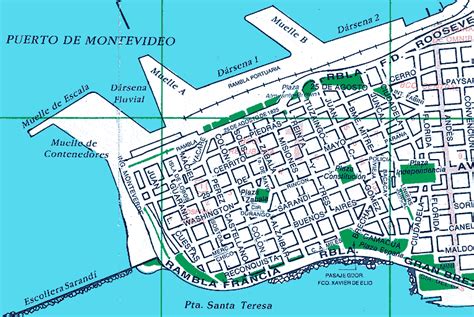 Montevideo Mapa Barrios Dsullana Com