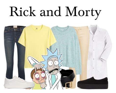 Rick And Morty By Megan Vanwinkle Liked On Polyvore Featuring Current