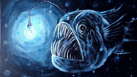 Angler Fish Painting At Explore Collection Of