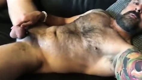 Hot Hairy Muscle Daddy Jerks Off And Cums Eporner