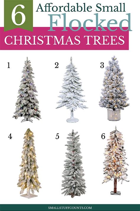 24 Gorgeous Affordable Flocked Christmas Trees Flocked