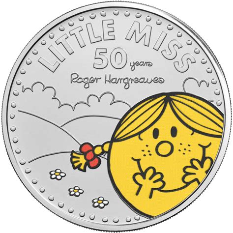 Five Pounds 2021 Mr. Men - Little Miss Sunshine, Coin from United 