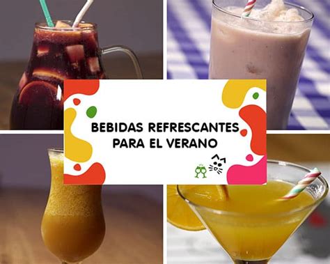 Bebidas Refrescantes Para El Verano Cocina Casera Y Facil