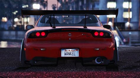 Gta 5 Mazda Rx7 Fd3s Stanced Cambered Mod