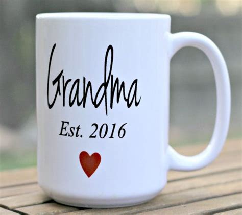 Grandma Mug New Grandma T Grandma Coffee Mug By Shopfourarrows