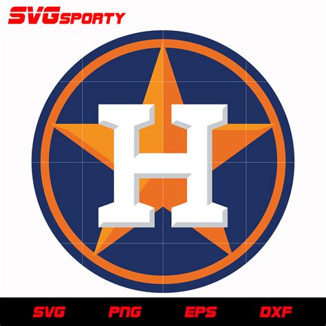 Houston Astros Logo 2 Svg Mlb Svg Eps Dxf Png Digital File For Cu