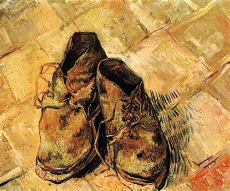 A Pair Of Shoes 1888 Vincent Van Gogh