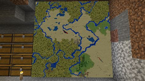 7x7 Map Wall Completed Rminecraft