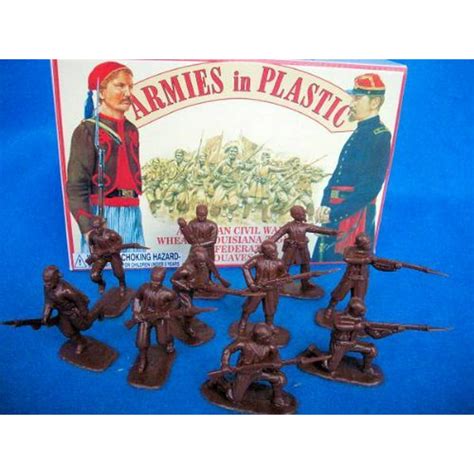 Classic Toy Soldiers Armies In Plastic Civil War Confederate Louisiana