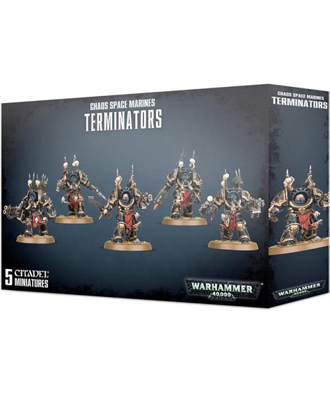 Warhammer 40k Chaos Space Marines Terminators Discount Games Inc