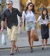 Danielle Lineker makes a spring style statement in floral shorts during ...