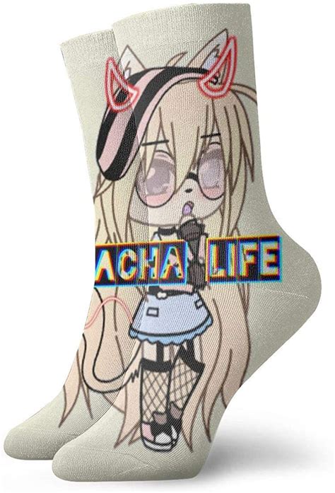 Huiyou Gacha Life Cute Style Socks Women Casual Socks Cute Unisex Socks