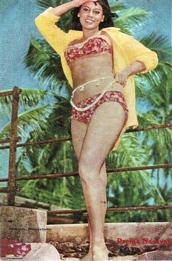 Old Actress Prema Narayan In Bikini 1970 S Hot Photos