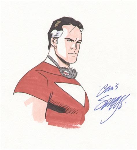 Chris Sprouse Tom Strong Sketch