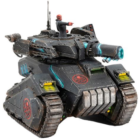 Marvel Crisis Protocol Hydra Tank Terrain And Ultimate Encounter Pack