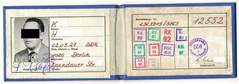 Ausweis vorlagen zum drucken kostenlos gut ddr personalausweis formular ausfüllen und drucken, bildgröße ist 550 x 394 geschrieben von amber burns. Ausweis "DDR Regierungskrankenhaus" | DDR Museum Berlin