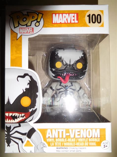 Funko Pop Vinyl 100 Anti Venom Figure Collectors Edge Comics