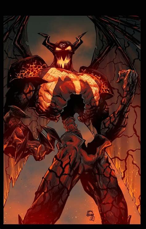 Behold The Almighty Dark Carnage Art By Ryan Stegman And Colored By
