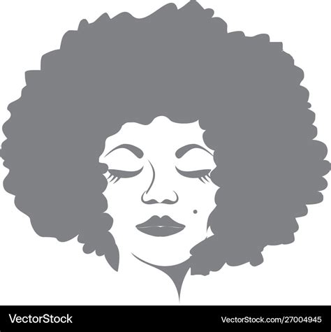 Afro Women S Royalty Free Vector Image Vectorstock