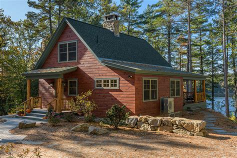 A Cabin In The Woods New Hampshire Home Magazine