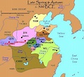 Western Zhou Dynasty Map