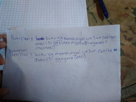 Unsur unsur dari buku fiksi yang dapat dikomentari, yaitu ingin bergabung dengan brainly? jelaskan perbedaan unsur-unsur buku fiksi dengan buku ...