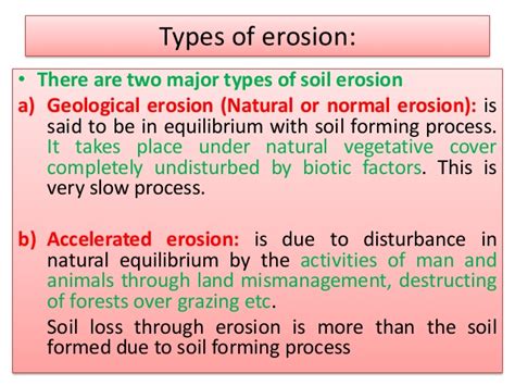 Bsc Agri I Foswce Unit 3 Soil Erosion