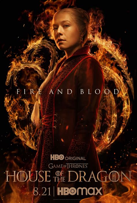 Hbo Releases New House Of The Dragon Character Posters