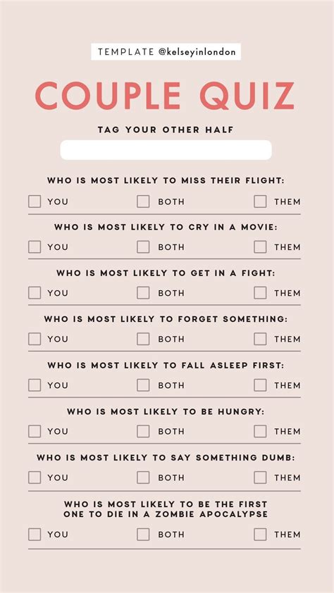 pin by selah locken on life together instagram story questions couples quiz instagram story