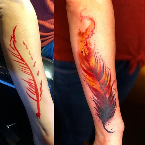 Why Get A Phoenix Feather Tattoo Custom Tattoo Art